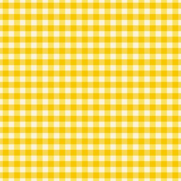 yellow and white plaid