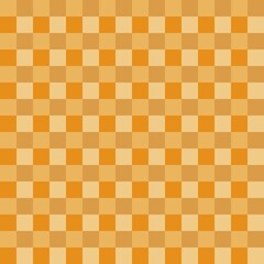 orange pattern with squares