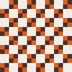 orange and brown chess board