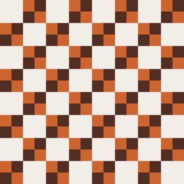 orange and brown chess board