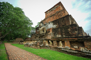 Archaeological and Buddhist sites, historical religious sites, Buddha, temples, ceremonial areas, religious attractions, Buddhist churches, antiques, pagodas, nature and dharma, Buddha statue.