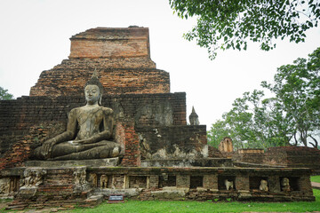 Archaeological and Buddhist sites, historical religious sites, Buddha, temples, ceremonial areas, religious attractions, Buddhist churches, antiques, pagodas, nature and dharma, Buddha statue.