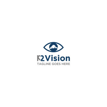 K2 Vision With Love Logo Sign Design