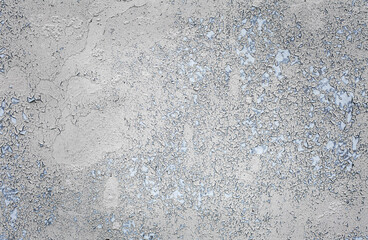 Obraz premium abstract gray background. Peeling paint on the wall
