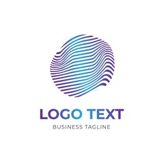 Abstract logo design template