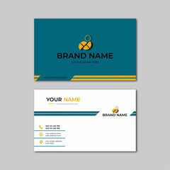 Obraz premium elegant modern business card design template