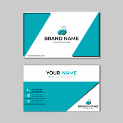 elegant modern business card design template