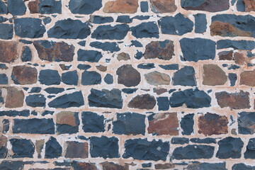 stone wall, township of Cossack,