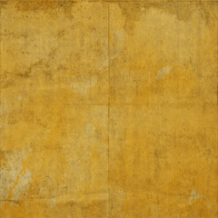 Naklejka premium Concrete background with yellow paint, grange wall