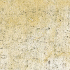 Concrete background with yellow paint, grange wall