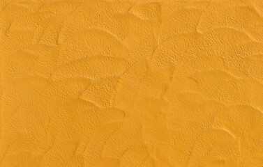 オレンジ色の壁