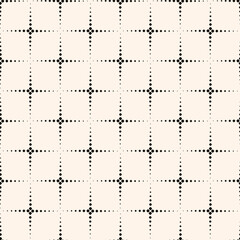 Flash dots monochrome modern seamless pattern