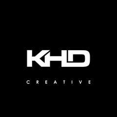 KHD Letter Initial Logo Design Template Vector Illustration