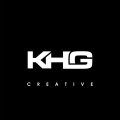 KHG Letter Initial Logo Design Template Vector Illustration