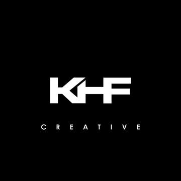 KHF Letter Initial Logo Design Template Vector Illustration