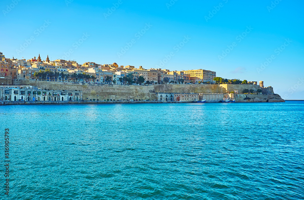 Canvas Prints The fortified Valletta, Malta