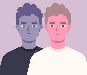 White male with bipolar disorder. Mental health