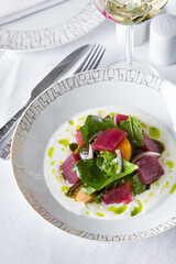 Soup with tuna