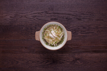 Soup with meat