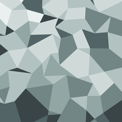 Abstract gray and white polygonal background