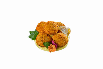 Falafel with hummus
