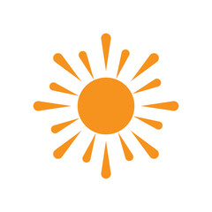 Sun Vector illustration Icon Logo Template design