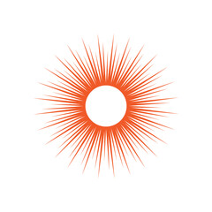 Sun Vector illustration Icon Logo Template design
