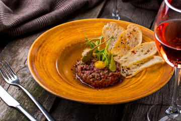 Veal tartar