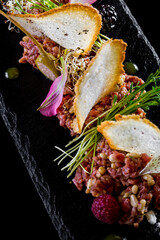 Veal tartar