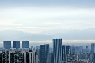 Fototapeta premium city skyline