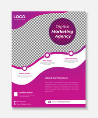 Modern Corporate Business Flyer Design Template