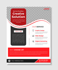modern flyer design template for business