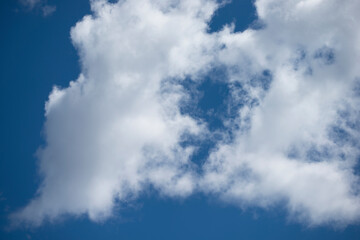 blue sky with clouds, nacka,sweden,sverige,stockholm