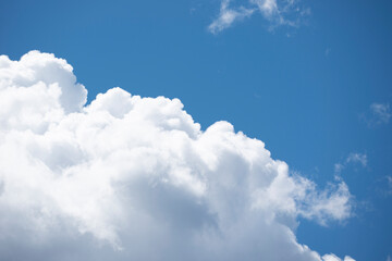 blue sky with clouds, nacka,sweden,sverige,stockholm