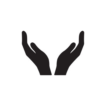 Hands icon vector. Perfect for web apps and mobile.