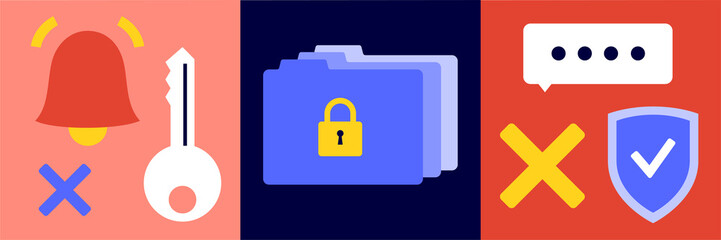 Wrong password concept