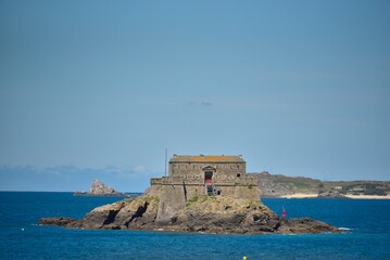 Le Fort du petit Bé à Saint-Malo (Ille-et-Vilaine)