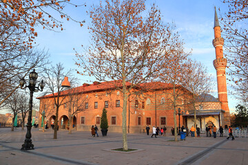 Haci Bayram Mosque in Ankara, Turkey	
