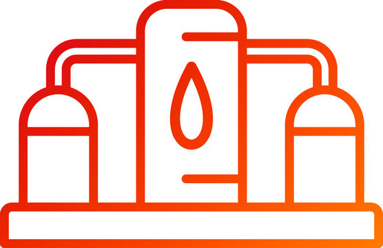 recommend clip art: Gas Storage Icon Style