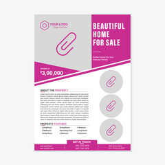 Corporate Business Event Real Estate Flyer and Brochure Design Template