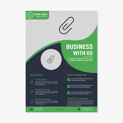 Corporate Business Event Real Estate Flyer and Brochure Design Template