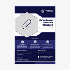 Corporate Business Event Real Estate Flyer and Brochure Design Template