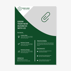 Corporate Business Event Real Estate Flyer and Brochure Design Template