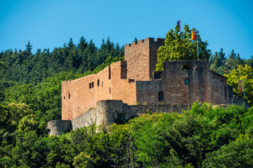 Fototapeta na wymiar Burg Landeck bei Klingenmünster