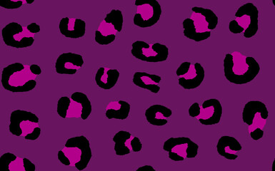 Abstract modern leopard seamless pattern. Animals trendy background. Color decorative vector stock illustration for print, card, postcard, fabric, textile. Modern ornament of stylized skin