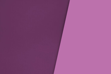 Dark vs light abstract Background with plain subtle smooth de saturated pink purple colours parted into two