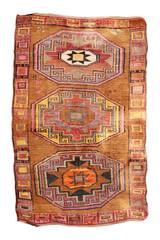 Hand woven antique Turkish carpet