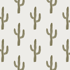 Print, cactus pattern, wild west