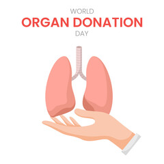 National organ donor day with Lungs