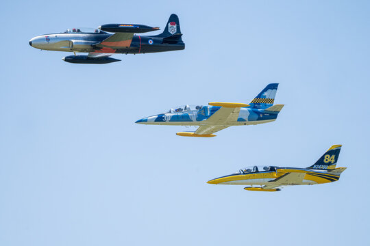 Chesterfield, Michigan -USA- July 10, 2022:  Selfridge Air Force Base 2022 Airshow